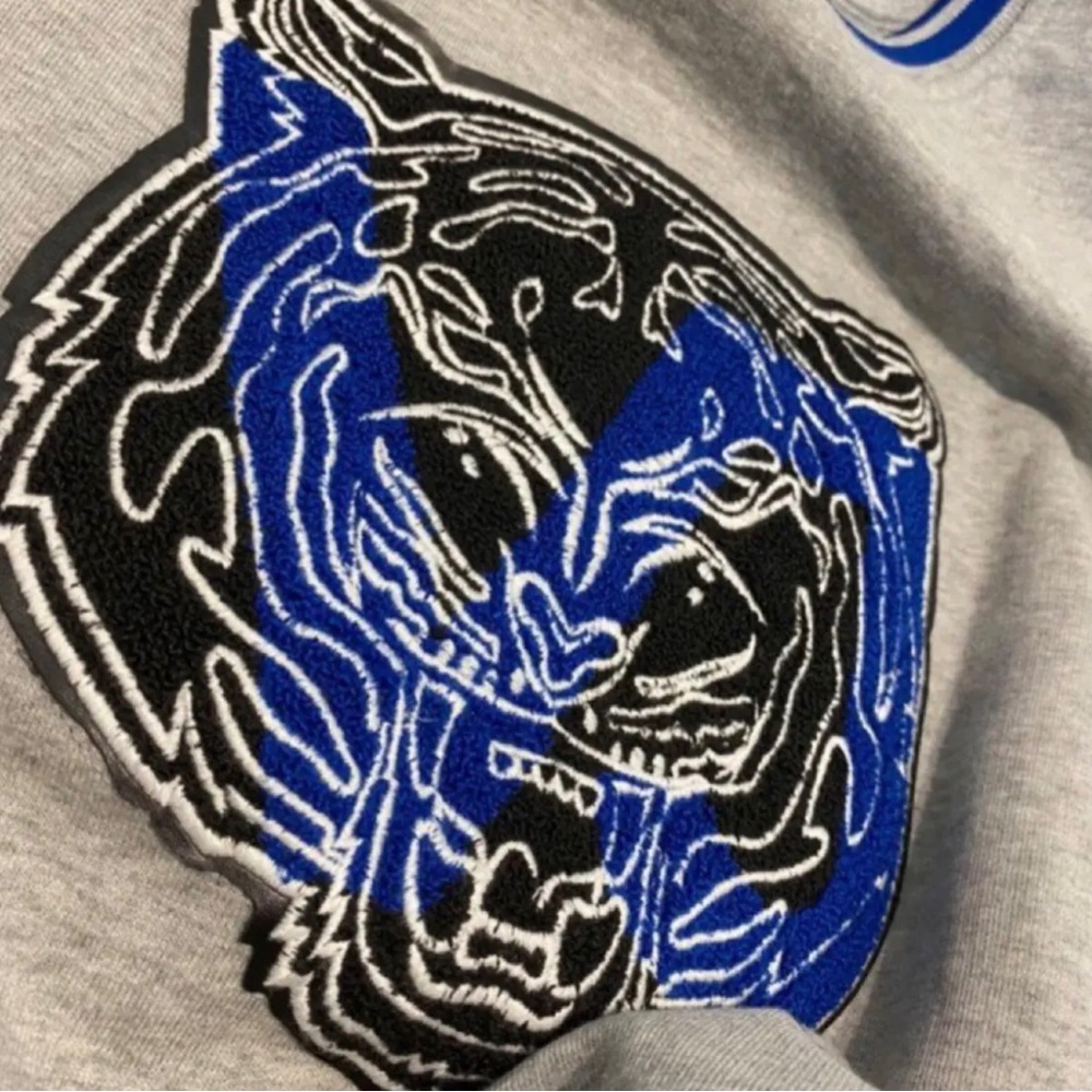 Versace Jeans Sweatshirt Gray Unisex - Size S - Picture 2 of 8
